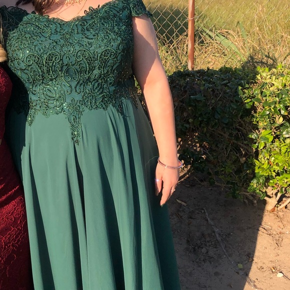 JJs House Dresses Emerald Green Prom Dress Poshmark